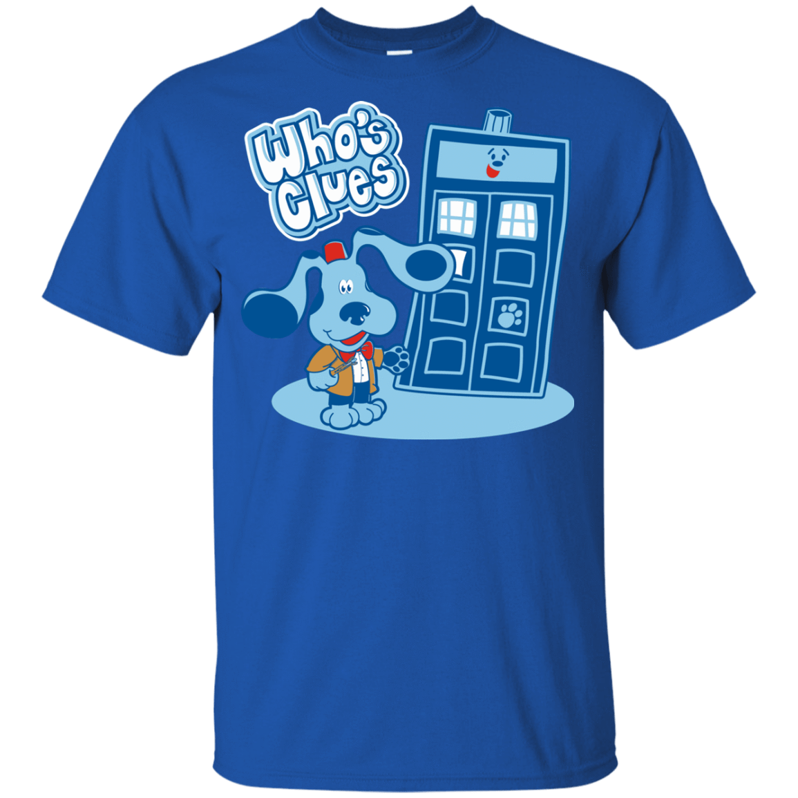 T-Shirts Royal / YXS Who's Clues Youth T-Shirt