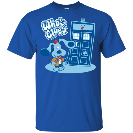 T-Shirts Royal / YXS Who's Clues Youth T-Shirt