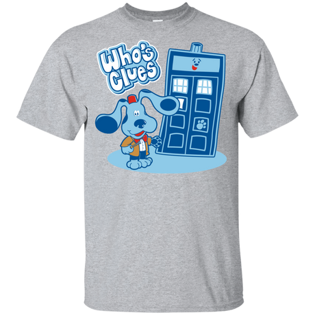 T-Shirts Sport Grey / YXS Who's Clues Youth T-Shirt