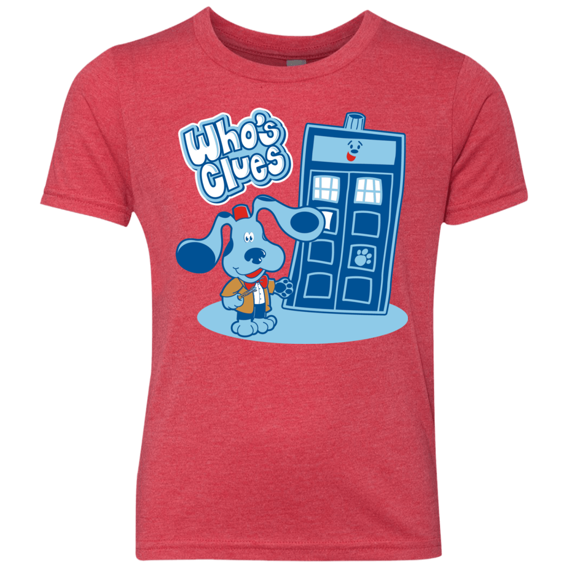 Who's Clues Youth Triblend T-Shirt