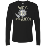 T-Shirts Black / S Who's Your Daddy Men's Premium Long Sleeve