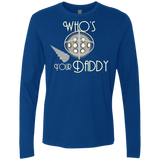 T-Shirts Royal / S Who's Your Daddy Men's Premium Long Sleeve