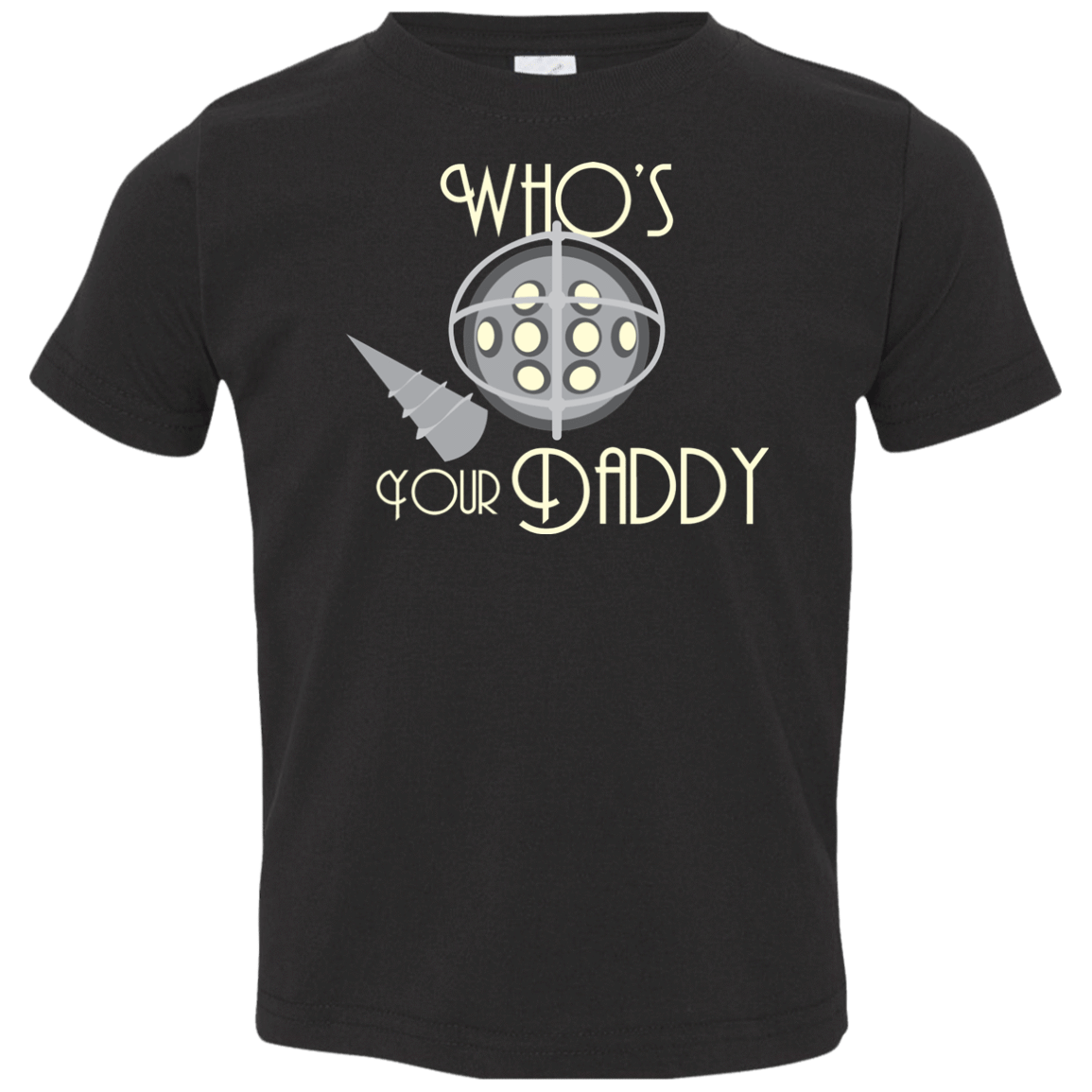 T-Shirts Black / 2T Who's Your Daddy Toddler Premium T-Shirt