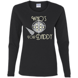 T-Shirts Black / S Who's Your Daddy Women's Long Sleeve T-Shirt