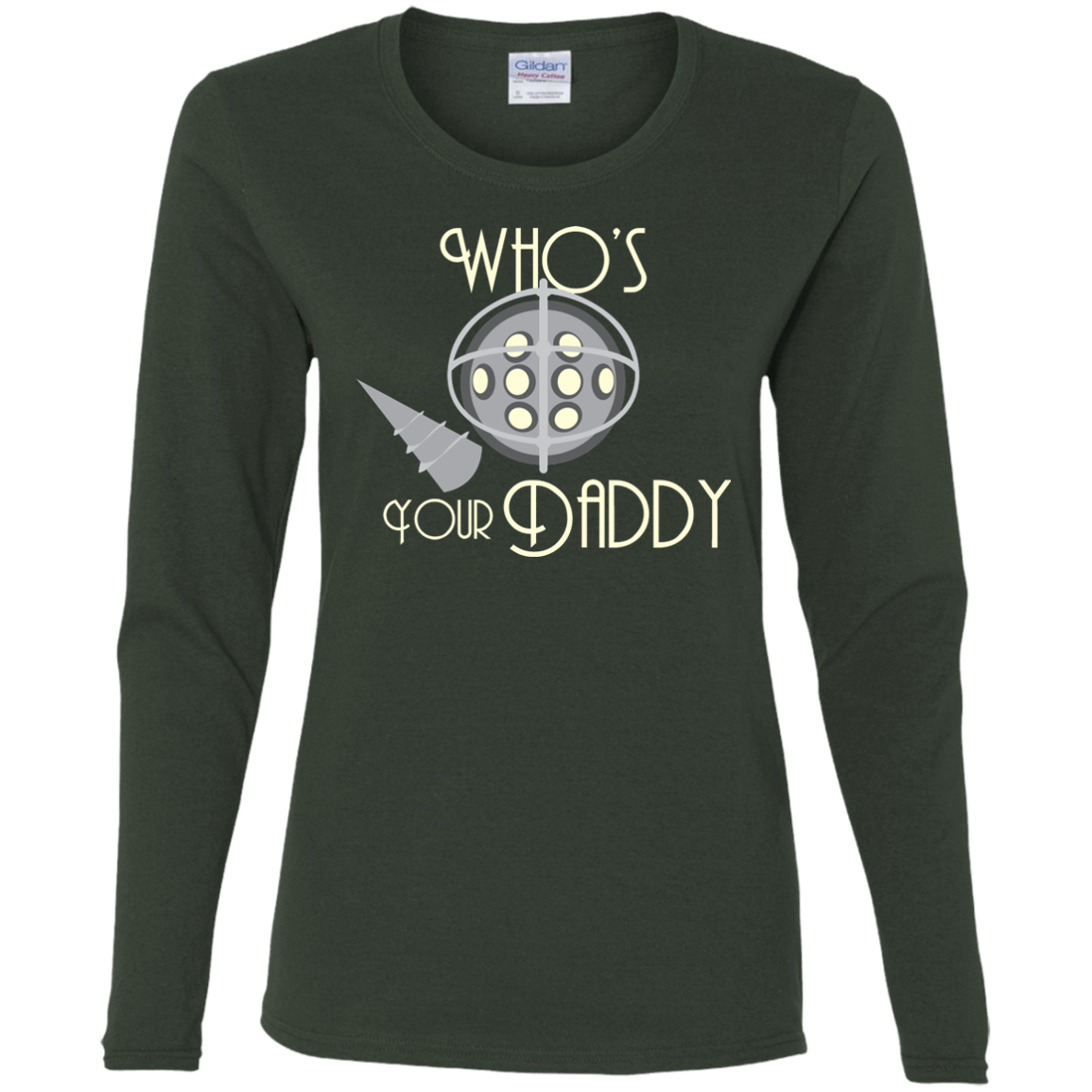 T-Shirts Forest / S Who's Your Daddy Women's Long Sleeve T-Shirt