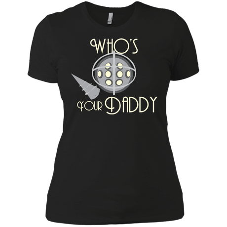 T-Shirts Black / X-Small Who's Your Daddy Women's Premium T-Shirt