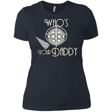 T-Shirts Indigo / X-Small Who's Your Daddy Women's Premium T-Shirt