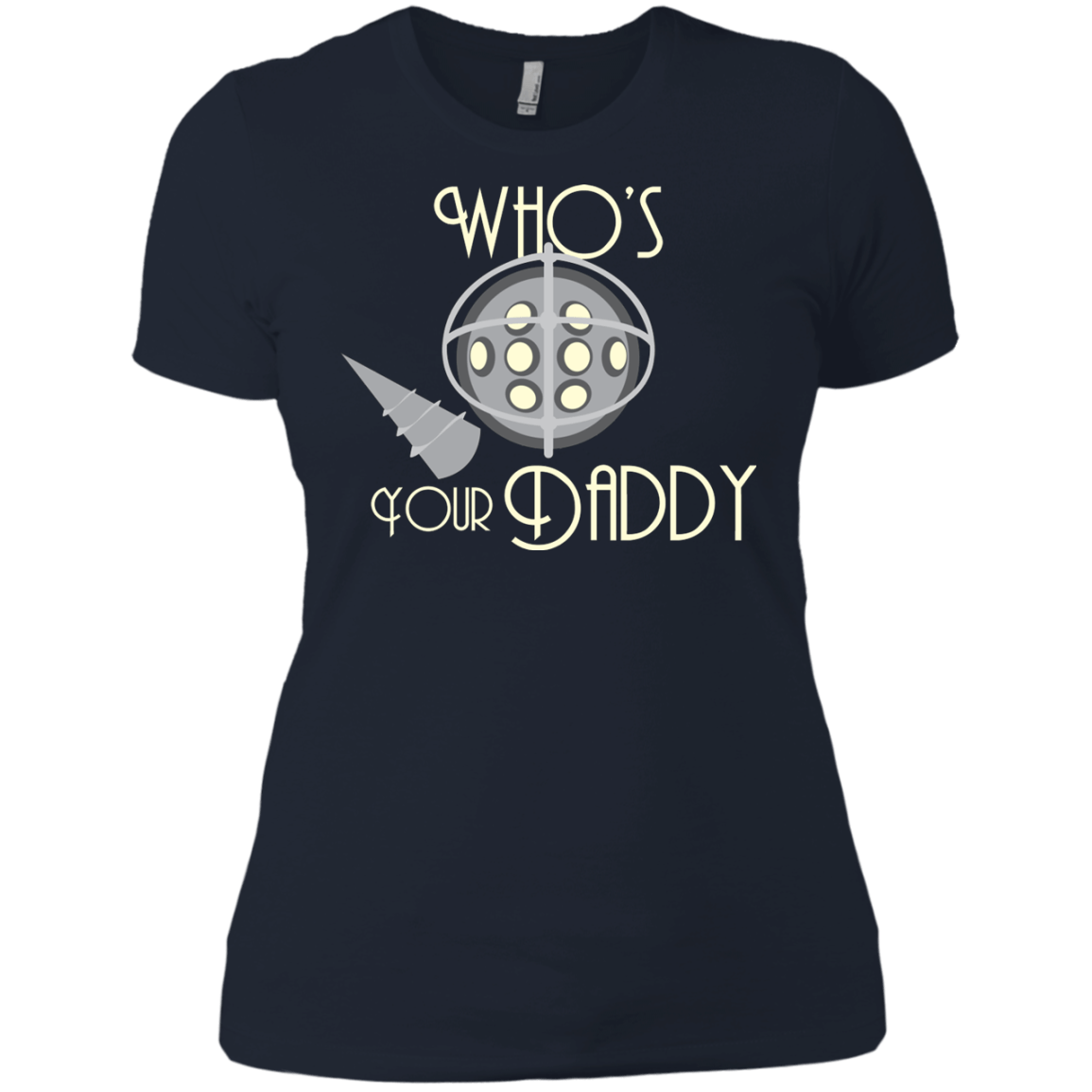 T-Shirts Midnight Navy / X-Small Who's Your Daddy Women's Premium T-Shirt