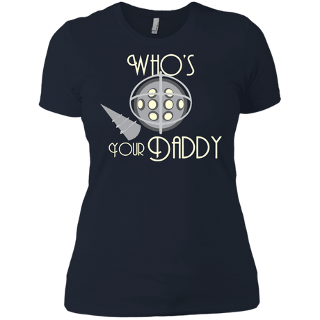 T-Shirts Midnight Navy / X-Small Who's Your Daddy Women's Premium T-Shirt