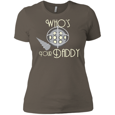 T-Shirts Warm Grey / X-Small Who's Your Daddy Women's Premium T-Shirt