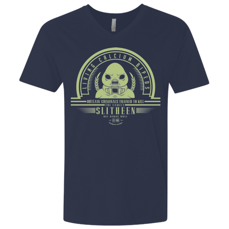 T-Shirts Midnight Navy / X-Small Who Villains 2 Men's Premium V-Neck