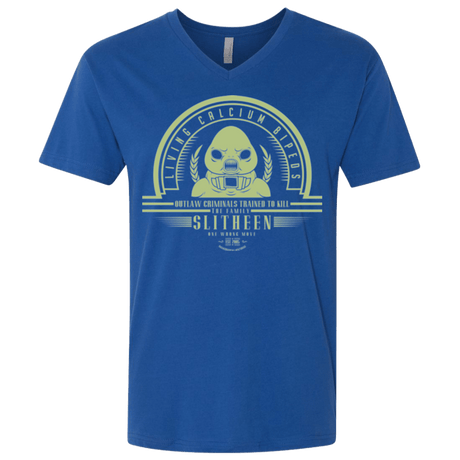 T-Shirts Royal / X-Small Who Villains 2 Men's Premium V-Neck