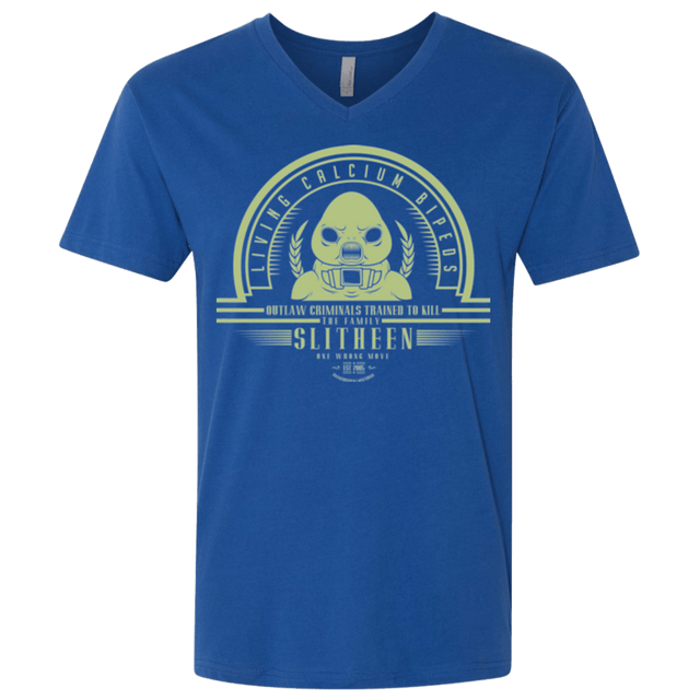 T-Shirts Royal / X-Small Who Villains 2 Men's Premium V-Neck