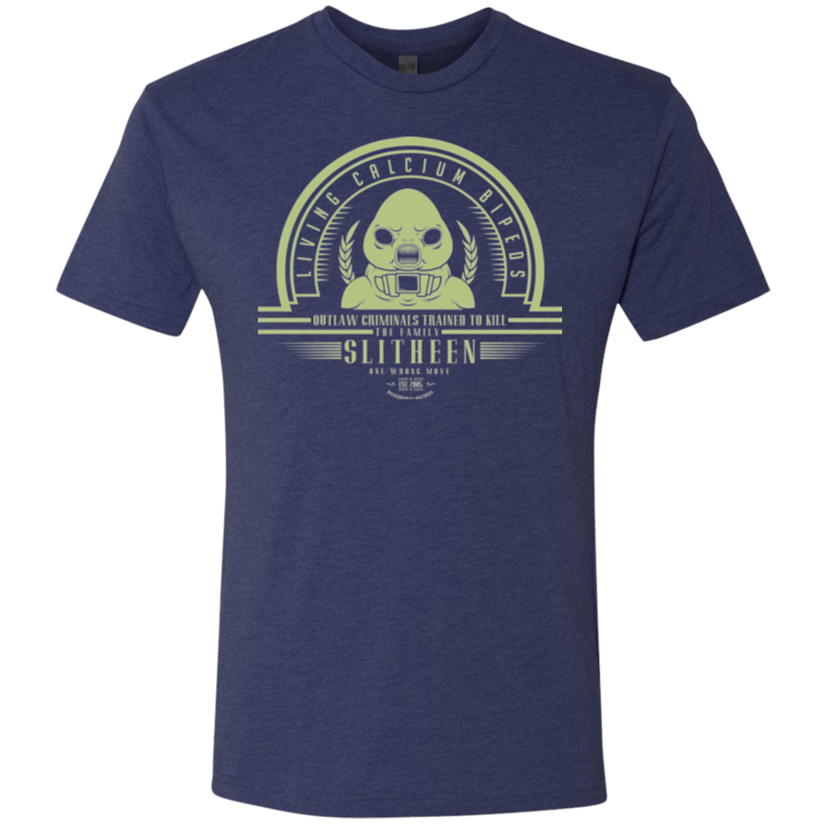 T-Shirts Vintage Navy / Small Who Villains 2 Men's Triblend T-Shirt