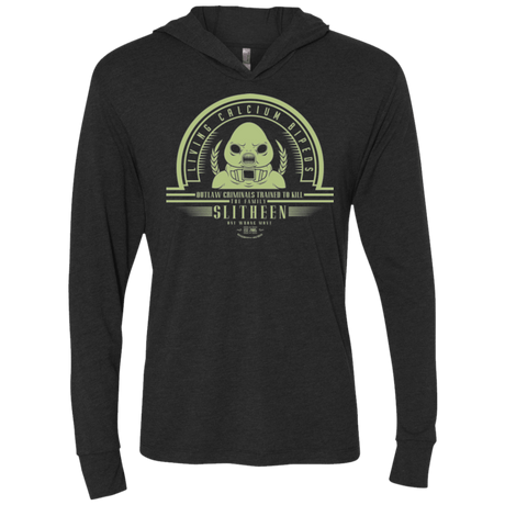 T-Shirts Vintage Black / X-Small Who Villains 2 Triblend Long Sleeve Hoodie Tee