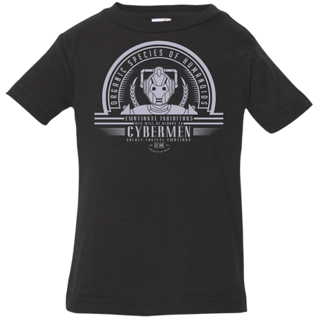 T-Shirts Black / 6 Months Who Villains Cybermen Infant Premium T-Shirt