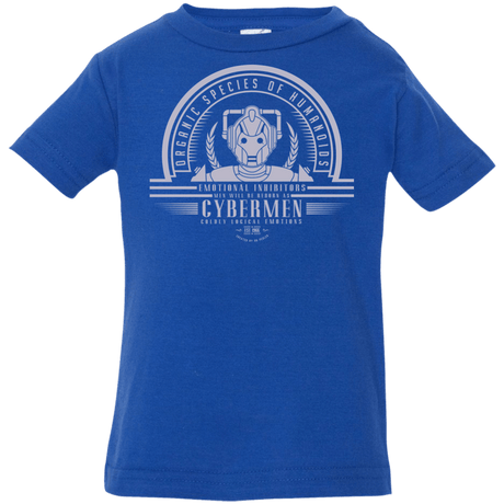 T-Shirts Royal / 6 Months Who Villains Cybermen Infant Premium T-Shirt