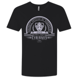 T-Shirts Black / X-Small Who Villains Cybermen Men's Premium V-Neck