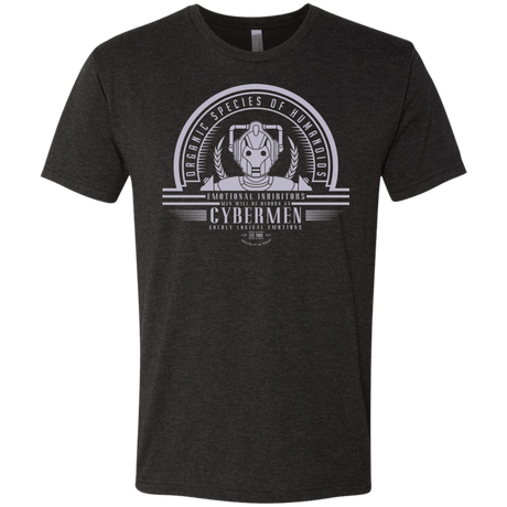 T-Shirts Vintage Black / Small Who Villains Cybermen Men's Triblend T-Shirt