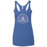T-Shirts Vintage Royal / X-Small Who Villains Cybermen Women's Triblend Racerback Tank