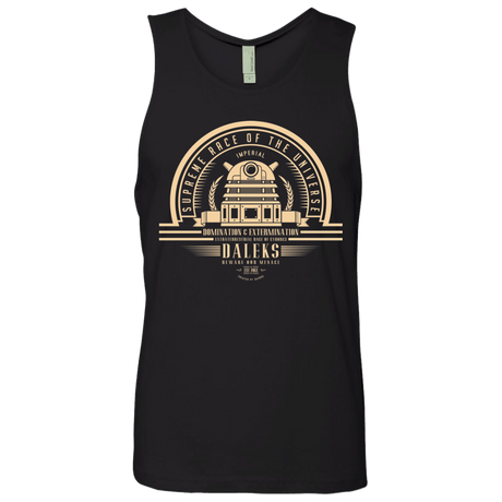 T-Shirts Black / Small Who Villains Daleks Men's Premium Tank Top