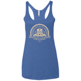 T-Shirts Vintage Royal / X-Small Who Villains Daleks Women's Triblend Racerback Tank