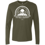 T-Shirts Military Green / Small Who Villains Men's Premium Long Sleeve