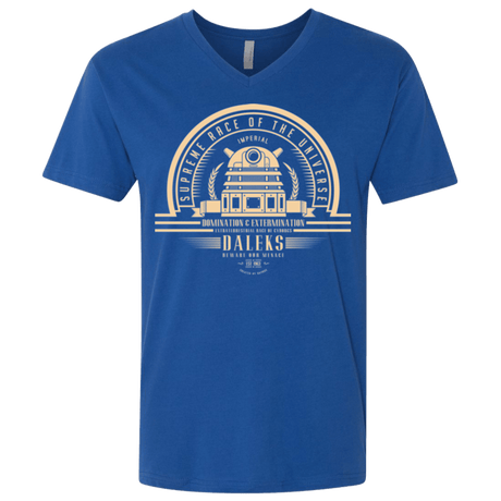 T-Shirts Royal / X-Small Who Villains Men's Premium V-Neck