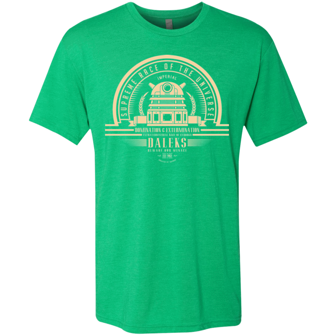 T-Shirts Envy / Small Who Villains Men's Triblend T-Shirt