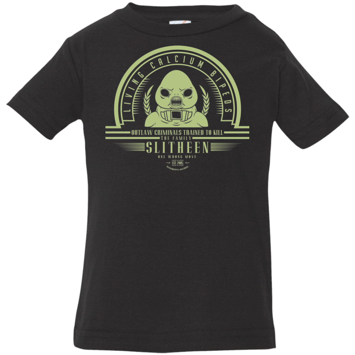 T-Shirts Black / 6 Months Who Villains Slitheen Infant Premium T-Shirt