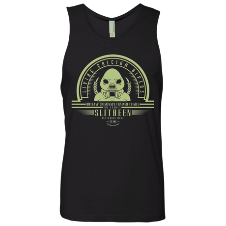 T-Shirts Black / Small Who Villains Slitheen Men's Premium Tank Top