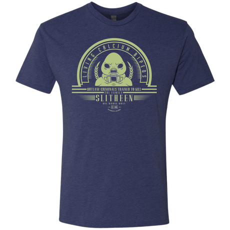 T-Shirts Vintage Navy / Small Who Villains Slitheen Men's Triblend T-Shirt