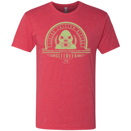 T-Shirts Vintage Red / Small Who Villains Slitheen Men's Triblend T-Shirt