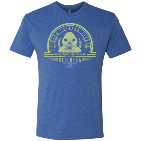 T-Shirts Vintage Royal / Small Who Villains Slitheen Men's Triblend T-Shirt