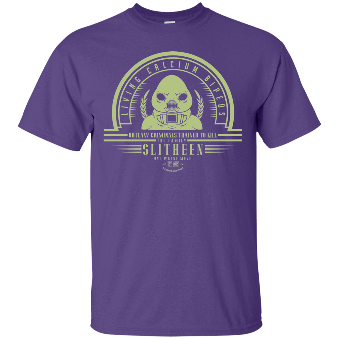 T-Shirts Purple / Small Who Villains Slitheen T-Shirt