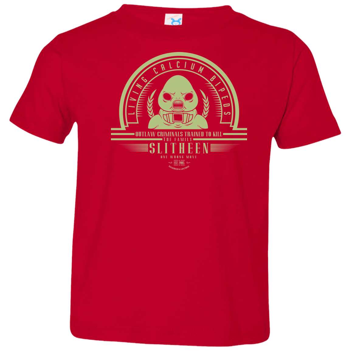 T-Shirts Red / 2T Who Villains Slitheen Toddler Premium T-Shirt