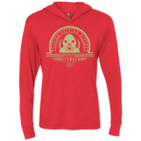 T-Shirts Vintage Red / X-Small Who Villains Slitheen Triblend Long Sleeve Hoodie Tee
