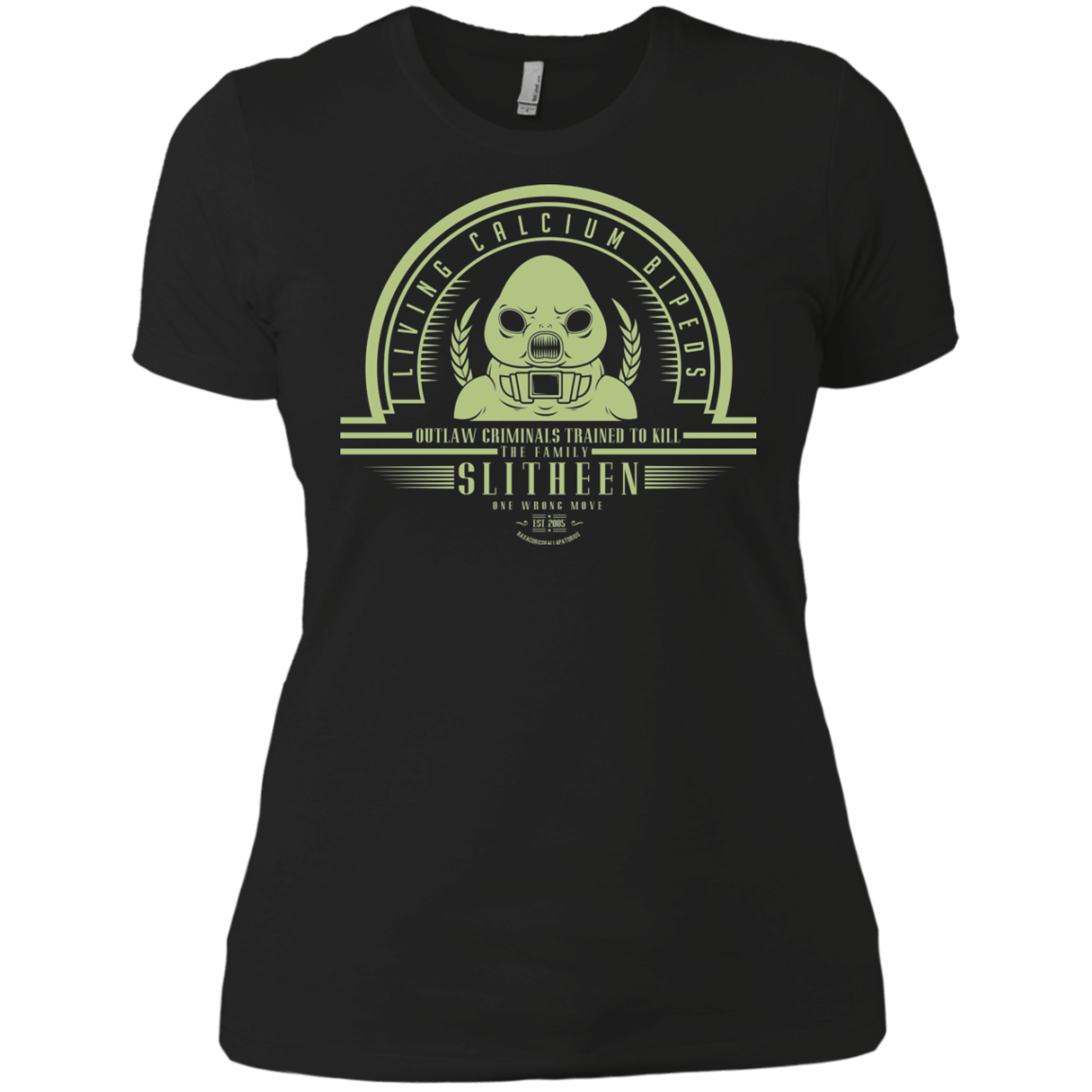 T-Shirts Black / X-Small Who Villains Slitheen Women's Premium T-Shirt
