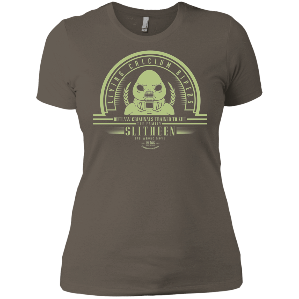 T-Shirts Warm Grey / X-Small Who Villains Slitheen Women's Premium T-Shirt