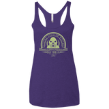 T-Shirts Purple / X-Small Who Villains Slitheen Women's Triblend Racerback Tank