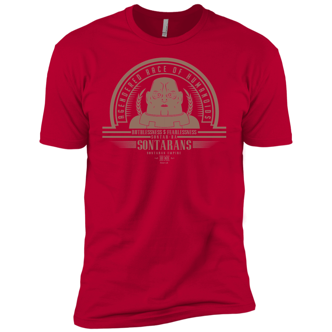 T-Shirts Red / YXS Who Villains Sontarans Boys Premium T-Shirt