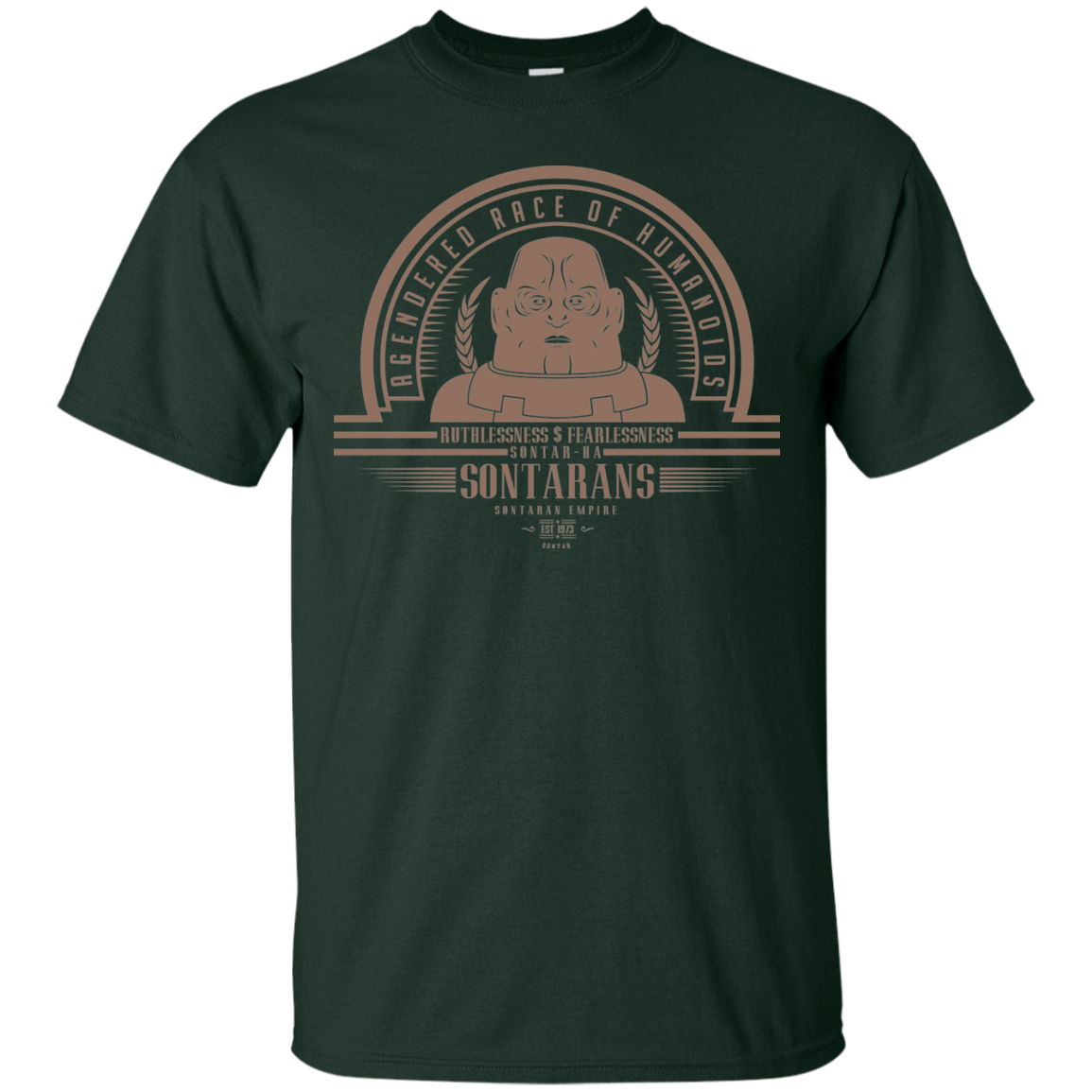 T-Shirts Forest Green / Small Who Villains Sontarans T-Shirt
