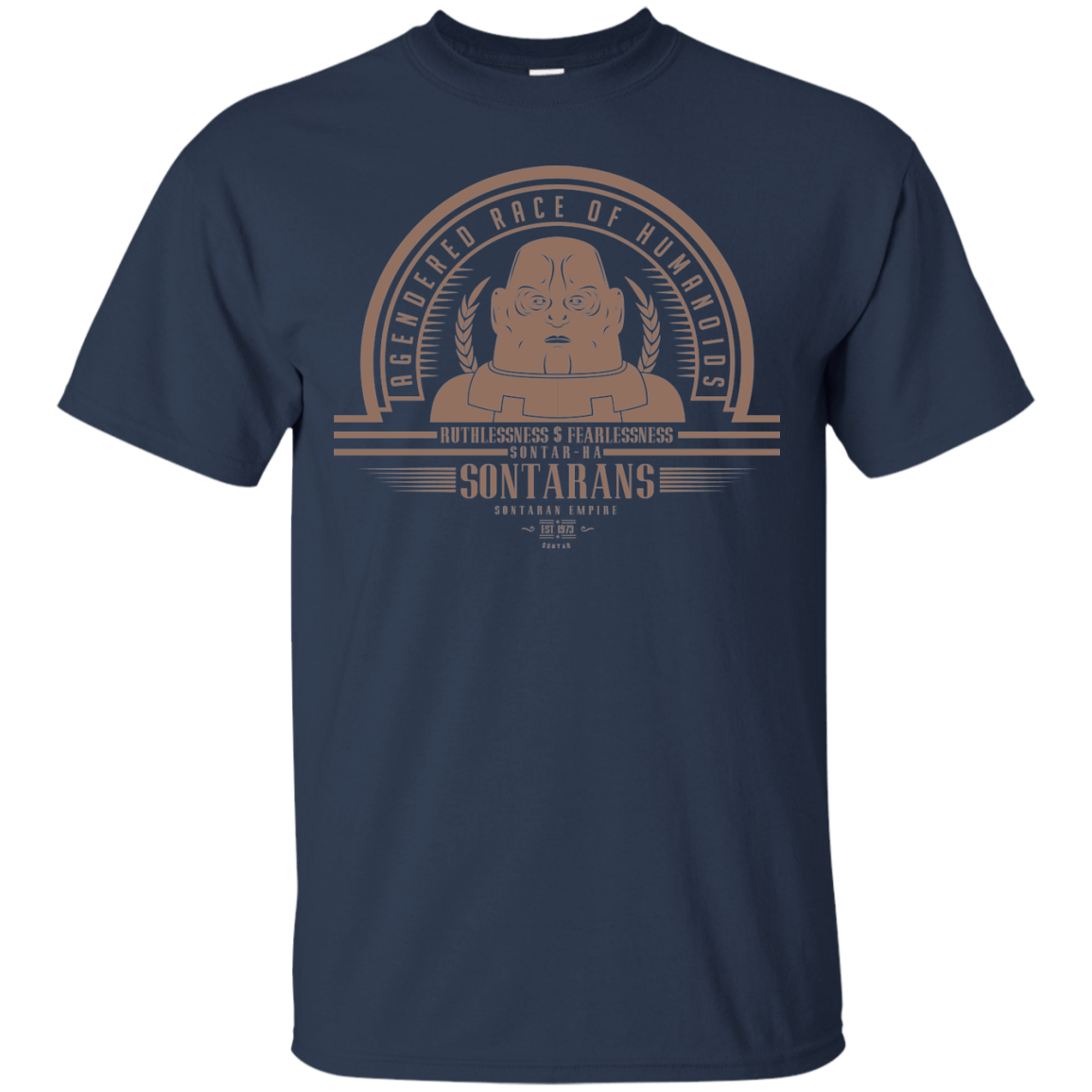 T-Shirts Navy / Small Who Villains Sontarans T-Shirt