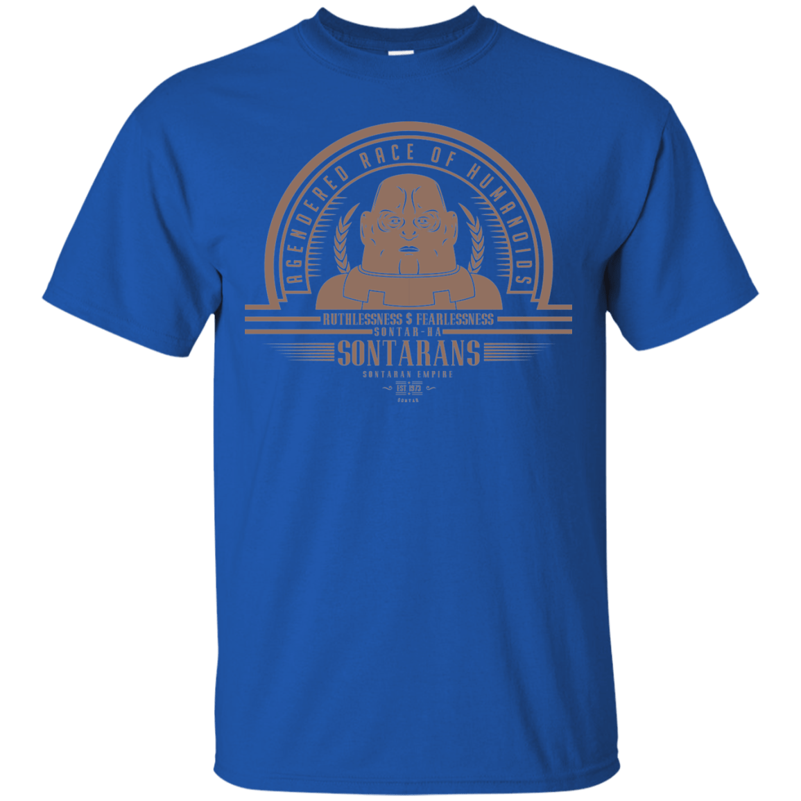 T-Shirts Royal / Small Who Villains Sontarans T-Shirt