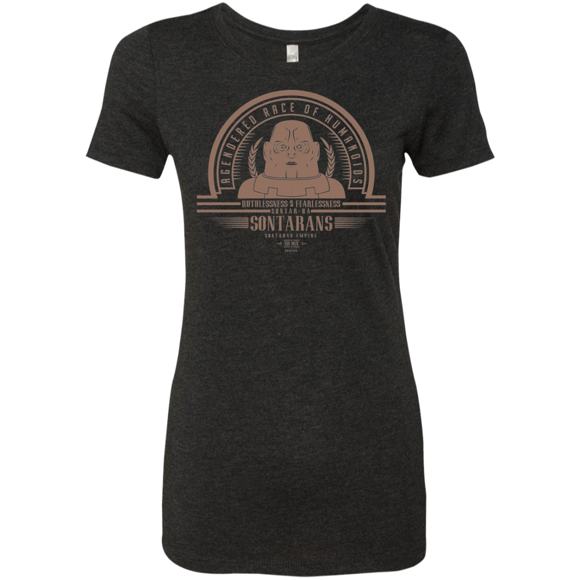 T-Shirts Vintage Black / Small Who Villains Sontarans Women's Triblend T-Shirt