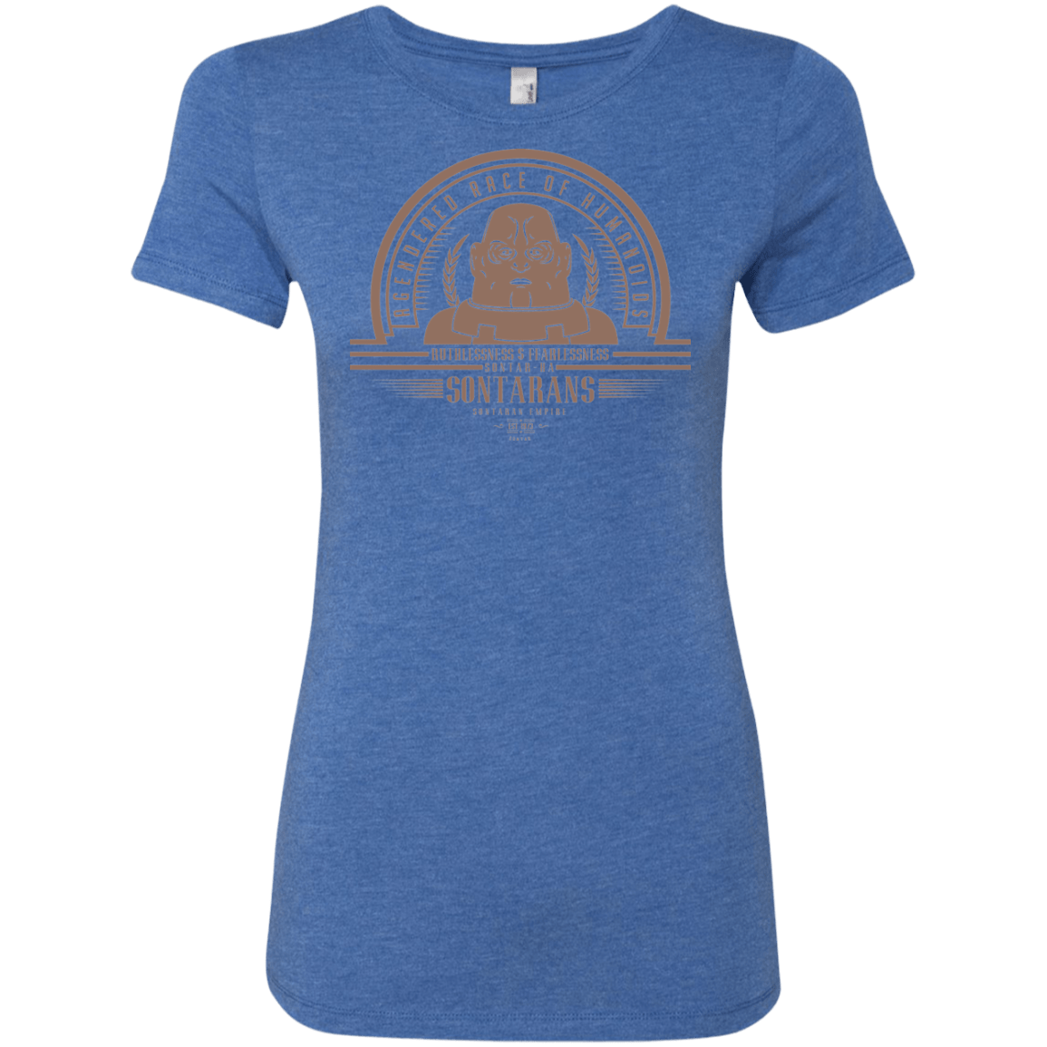 T-Shirts Vintage Royal / Small Who Villains Sontarans Women's Triblend T-Shirt