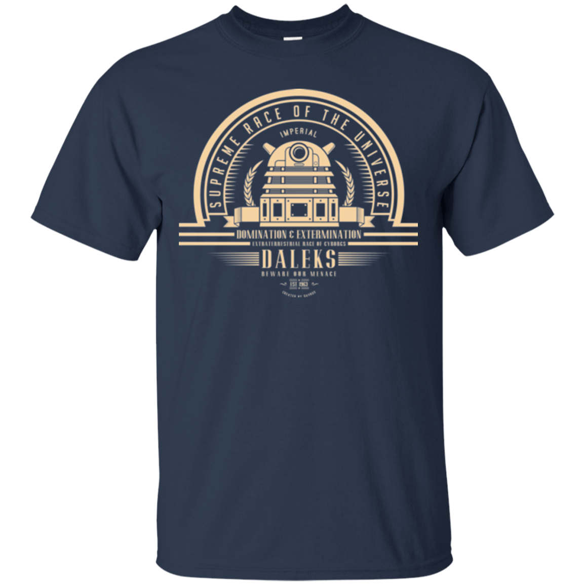 T-Shirts Navy / Small Who Villains T-Shirt