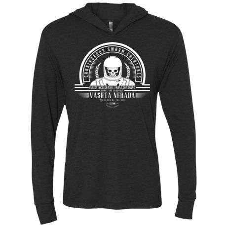 T-Shirts Vintage Black / X-Small Who Villains Triblend Long Sleeve Hoodie Tee