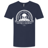 T-Shirts Midnight Navy / X-Small Who Villains Vashta Nerada Men's Premium V-Neck