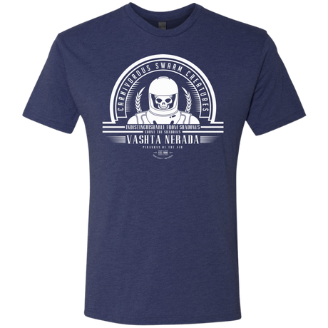 T-Shirts Vintage Navy / Small Who Villains Vashta Nerada Men's Triblend T-Shirt
